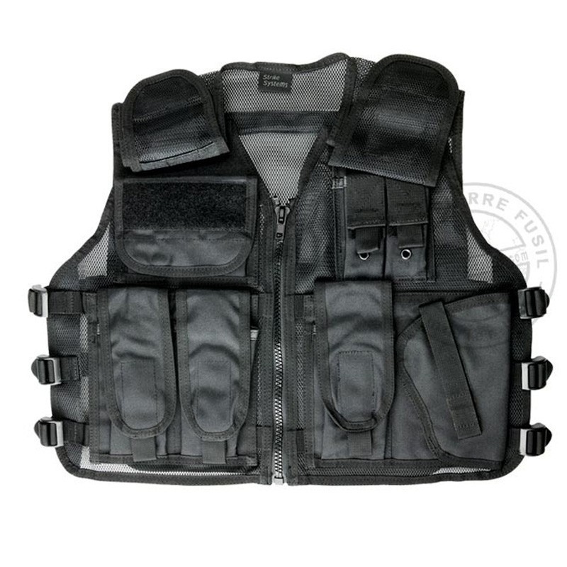 Gilet tactique airsoft ASG Strike Systems Recon noir