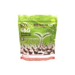 Sachet 5000 billes biodégradable airsoft blanches - 0.20g